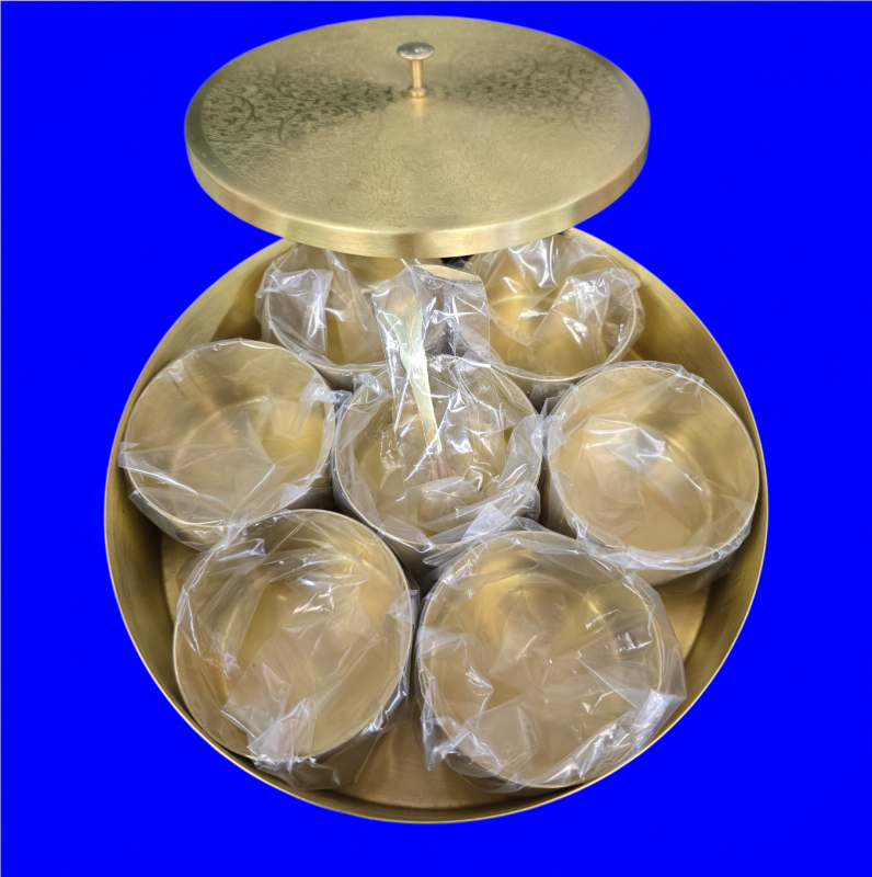 Brass Masala Box