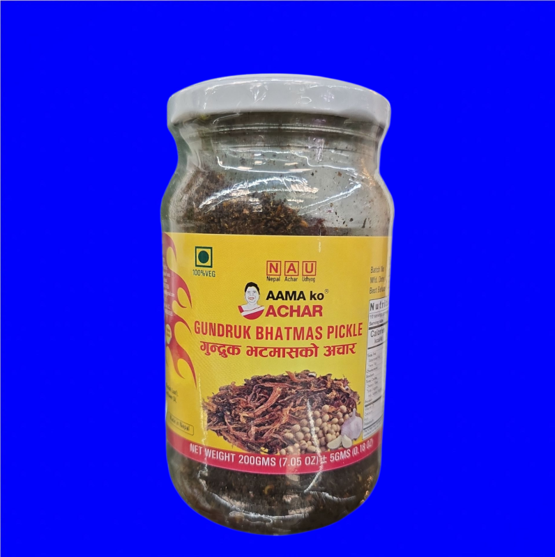Gundruk Bhatmas Pickle